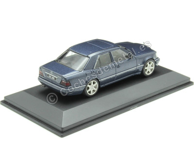 Cochesdemetal.es 1994 Mercedes-Benz E60 (W124) AMG Azul Náutico 1:43 Solido S4313203 2