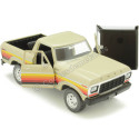 Cochesdemetal.es 1978 Ford Bronco HardTop Beige/Negro Decorado 1:24 Motor Max 79373