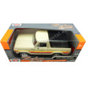 Cochesdemetal.es 1978 Ford Bronco HardTop Beige/Negro Decorado 1:24 Motor Max 79373