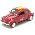 Cochesdememetal.es Estuche Expositor Con 12 Volkswagen Beettle "I Love Espagne" 1:60 Welly 52222