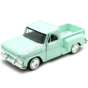 Cochesdemetal.es 1966 Chevrolet C10 Fleetside Pick-Up Verde Menta 1:24 Motor Max 79379