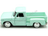 Cochesdemetal.es 1966 Chevrolet C10 Fleetside Pick-up Verde Menta 1:24 Motor Max 79379