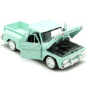 Cochesdemetal.es 1966 Chevrolet C10 Fleetside Pick-up Verde Menta 1:24 Motor Max 79379