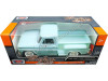 Cochesdemetal.es 1966 Chevrolet C10 Fleetside Pick-up Verde Menta 1:24 Motor Max 79379