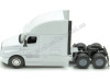 Cochesdemetal.es 2023 Cabeza Tractora Freightliner Cascadia 3 Ejes Blanco 1:64 Welly 68060F