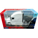 Cochesdemetal.es 2023 Cabeza Tractora Freightliner Cascadia 3 Ejes Blanco 1:64 Welly 68060F