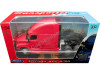 Cochesdemetal.es 2023 Cabeza Tractora Freightliner Cascadia 3 Ejes Rojo 1:64 Welly 68060F