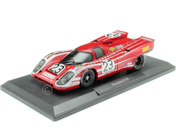 Cochesdemetal.es 1970 Porsche 917K Nº23 Attwood/Herrmann Ganador 24h LeMans 1:18 Norev 187586