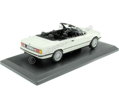 Cochesdemetal.es 1991 BMW 325i (E30) Cabriolet Blanco 1:18 Norev 183213 2