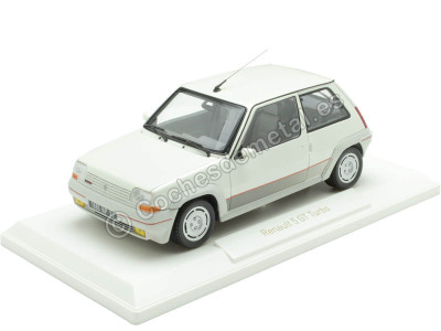 Cochesdemetal.es 1985 Renault R5 Supercinco GT Turbo Phase I Blanco Perlado 1:18 Norev 185200