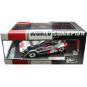 Cochesdemetal.es 2023 Toyota GR Yaris Rally1 Hybrid Nº69 Rovanperä/Halttunen Rally Centroeuropeo Campeón del Mundo 1:43 IXO M...