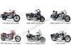 Lote 6 Motocicletas Harley-Davidson 1:18 Maisto 31360 Series 30 Cochesdemetal 1 - Coches de Metal 