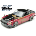 Cochesdemetal.es 1972 Datsun 240Z Fast & Furious "Fast X" Granate/Negro Decorado 1:24 Jada Toys 253203090/34916