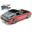 Cochesdemetal.es 1972 Datsun 240Z Fast & Furious "Fast X" Granate/Negro Decorado 1:24 Jada Toys 253203090/34916