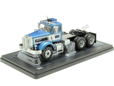 Cochesdemetal.es 1965 Cabeza Tractora Autocar A64 Azul Decorado 1:43 IXO Models TR202.22