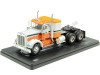 Cochesdemetal.es 1970 Cabeza Tractora Kenworth W 925 Blanco/Naranja Decorado 1:43 IXO Models TR203.22