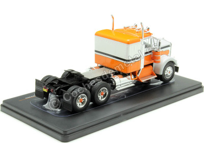 Cochesdemetal.es 1970 Cabeza Tractora Kenworth W 925 Blanco/Naranja Decorado 1:43 IXO Models TR203.22 2