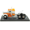 Cochesdemetal.es 1970 Cabeza Tractora Kenworth W 925 Blanco/Naranja Decorado 1:43 IXO Models TR203.22