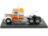 Cochesdemetal.es 1970 Cabeza Tractora Kenworth W 925 Blanco/Naranja Decorado 1:43 IXO Models TR203.22