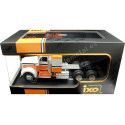 Cochesdemetal.es 1970 Cabeza Tractora Kenworth W 925 Blanco/Naranja Decorado 1:43 IXO Models TR203.22