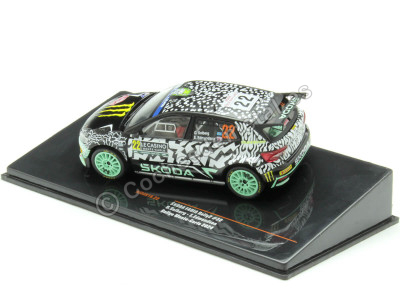 Cochesdemetal.es 2024 Skoda Fabia RS Rally2 Nº22 Solberg/Edmondson Rally Monte Carlo 1:43 IXO Models RAM918.22 2