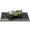 Cochesdemetal.es 1943 Jeep Willys Ejército American Green Military 1:43 Ixo Modèles CLC567N