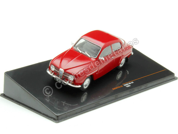 Cochesdemetal.es 1965 Saab 96 V4 Rojo 1:43 IXO Models CLC547N.22