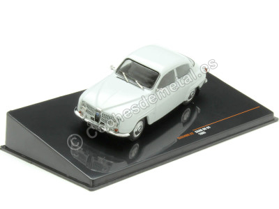 Cochesdemetal.es 1965 Saab 96 V4 Blanco 1:43 IXO Models CLC548N.22