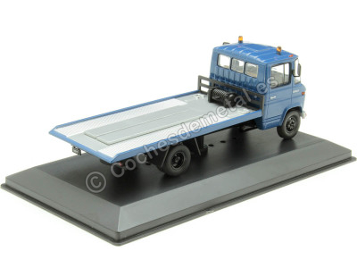 Cochesdemetal.es 1980 Mercedes-Benz L608 D Grúa Azul 1:43 IXO Models CLC571N.22 2