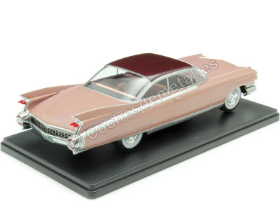 Cochesdemetal.es 1959 Cadillac Eldorado Seville Rosa Claro 1:24 WhiteBox 124235 2