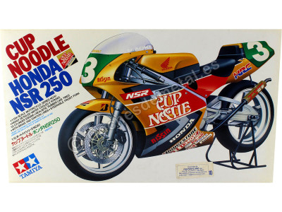 Cochesdetal.es 1992 Honda NSR 250 tasse de nouilles "Kit de modèle en plastique" Dorado Decorado 1:12 Tamiya 14061 2