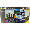 CARSDEMETAL.ES 2005 Scania R 500 "Kit de modèle en plastique" White décoré 1:24 Revell 07528