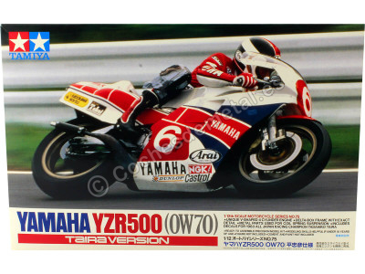 Cochesdemetal.es 1983 Yamaha yzr500 (0w70) "Kit de modèle en plastique" Blanco Decorado 1:12 Tamiya 14075 2