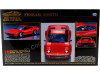 Cochesdemetal.es 1977 Ferrari 308 GTB "Kit de modèle en plastique" Rojo 1:24 Marui 22004