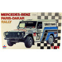 Cochesdemetal.es 1981 Mercedes Benz 230G Nº251 Pigal/Adrian Rally Paris Dakar "Plastic Model Kit" Blanco Decorado 1:24 Esci 3025