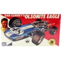 Cochesdemetal.es 1968 Olsonite Eagle Nº48 Dan Gurney Indy 500 "Plastic Model Kit" Azul Decorado 1:25 MPC 6026