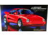 Cochesdemetal.es 1987 Porsche 911 Biturbo Koenig Specials "Plastic Model Kit" Rojo 1:24 Fujimi 12004