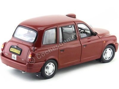 Cochesdemetal.es 1998 Austin TX1 London Taxi Cab Targa Red 1:18 Sun Star 1126 2