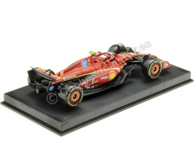 Cochesdemetal.es 2024 Scudería Ferrari F1 SF-24 Nº55 Carlos Sainz GP F1 Imola 1:43 Bburago Signature Series 36843S 2