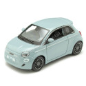 Cochesdemetal.es 2021 Fiat 500e Full Electric Azul Claro 1:24 Bburago 21110