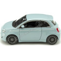 Cochesdemetal.es 2021 Fiat 500e Full Electric Azul Claro 1:24 Bburago 21110