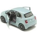 Cochesdemetal.es 2021 Fiat 500e Full Electric Azul Claro 1:24 Bburago 21110