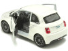 Cochesdemetal.es 2021 Fiat 500e Full Electric Blanco 1:24 Bburago 21110