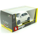 Cochesdemetal.es 2021 Fiat 500e Full Electric Blanco 1:24 Bburago 21110