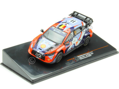 Cochesdemetal.es 2024 Hyundai i20 N Rally1 Nº11 Neuville/Wydaeghe Rally Suecia 1:43 IXO Models RAM926.22