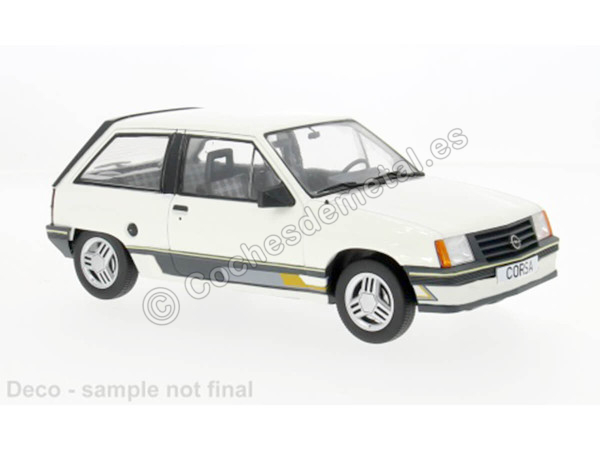 Cochesdemetal.es PRE-ORDER: 1983 Opel Corsa A Sprint Blanco 1:18 MC Group 18432