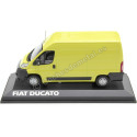 Cochesdememetal.es 2006 Fiat Ducato Panel van Amarillo 1:43 norev nrdcato