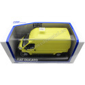Cochesdememetal.es 2006 Fiat Ducato Panel van Amarillo 1:43 norev nrdcato