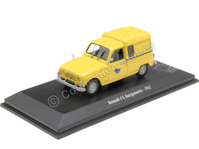 Cochesdemetal.es 1962 Renault 4L R4L Servicio Postal Francés "La Poste" Amarillo 1:43 Norev NR4L