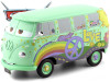 Cochesdemetal.es 2006 Volkswagen T1 Cars Fillmore Flower Power Hippy "Disney-Pixar Cars" Verde Menta Decorado 1:24 Jada Toys ...